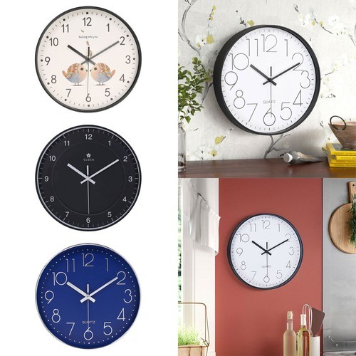 Wall clock silent non - clock,