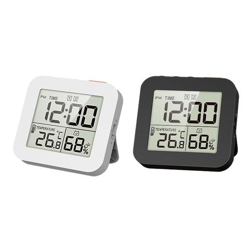 Digital bathroom clock shower - bathroom,