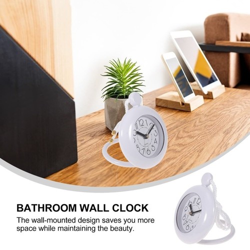 Bathroom clock waterproof with - waterproof,