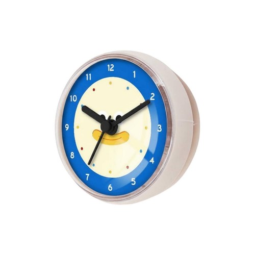 Cute duck clock cartoon - duck,