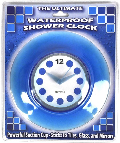 Dzine waterproof shower - dzine, clock