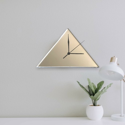 Triangle shaped clocks - clocks,