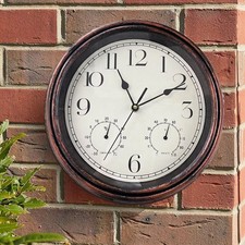 Garden Station Wall Clock with