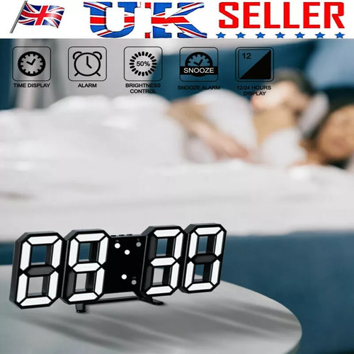 Led digital desk - wall, clock