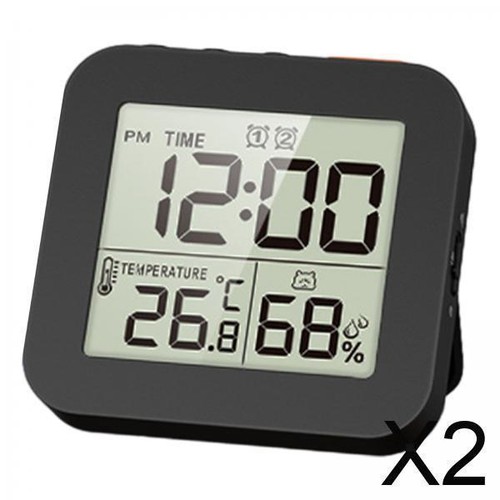Display clock with timer - 2x,