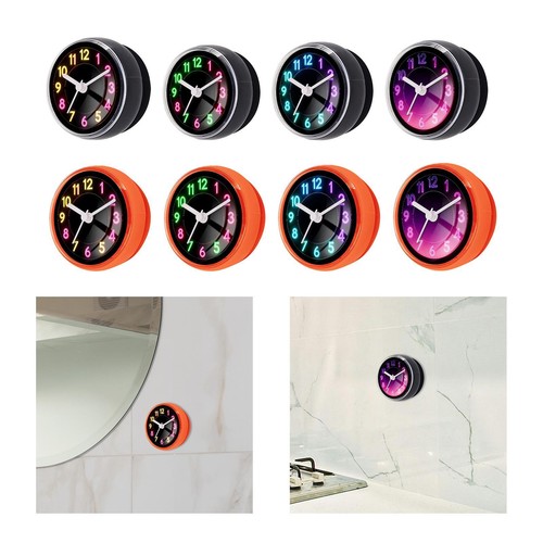 Bathroom waterproof wall - wall, clock