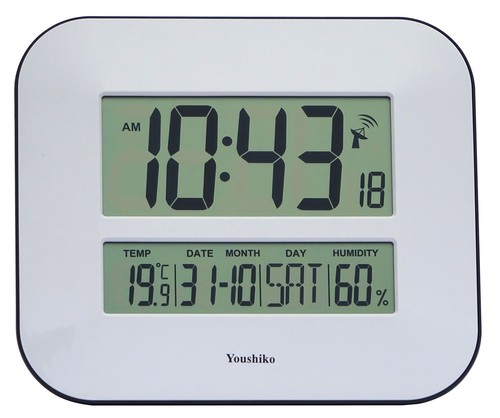 Radio controlled wall clock - radio,