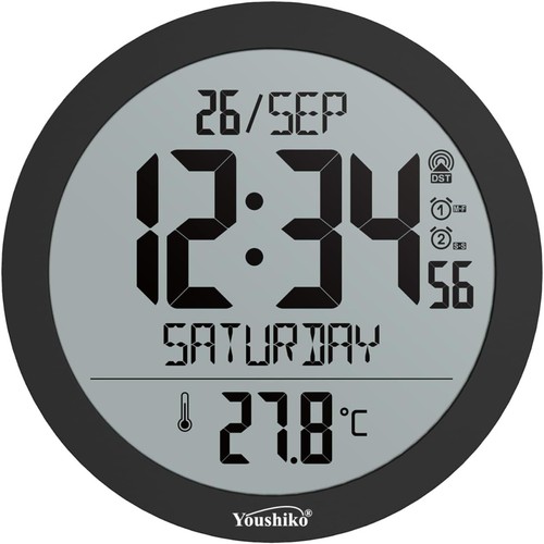 Radio control wall clock - wall,