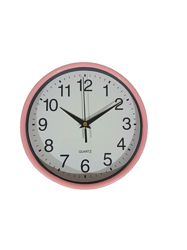 Round wall clock bedroom - clock,