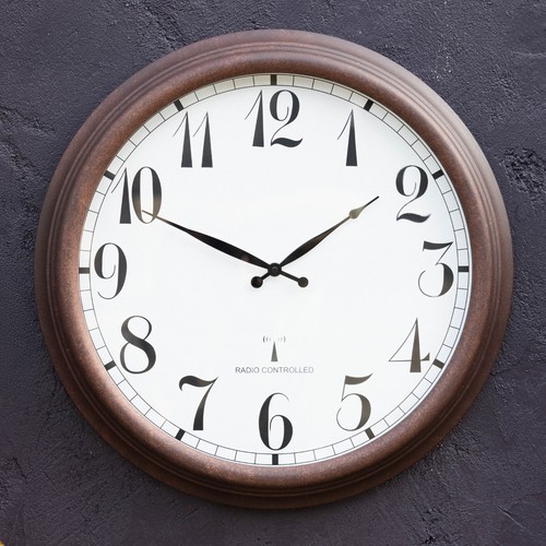 Outdoor garden wall clock - outdoor,