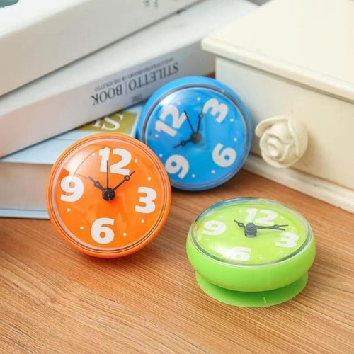 Waterproof shower clock round - clock,