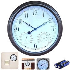 Garden Station Wall Clock with