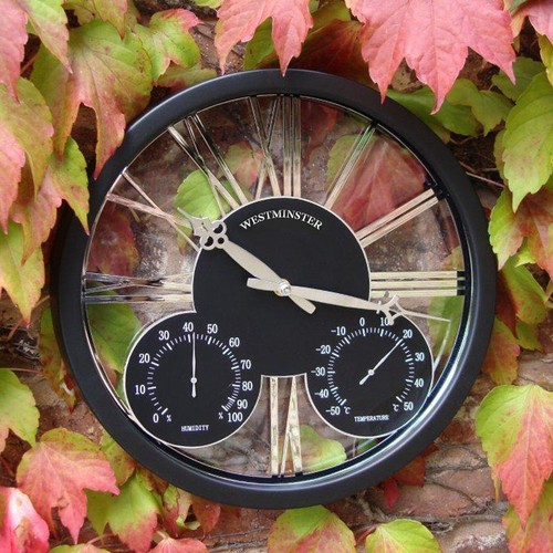 Garden wall clock - wall,