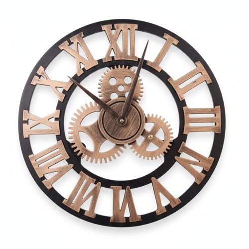 Vintage wall clock 40cm - clock,