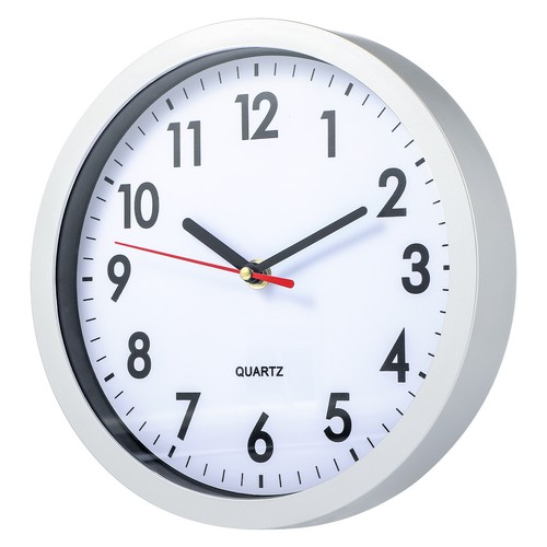 Round wall clock - round,