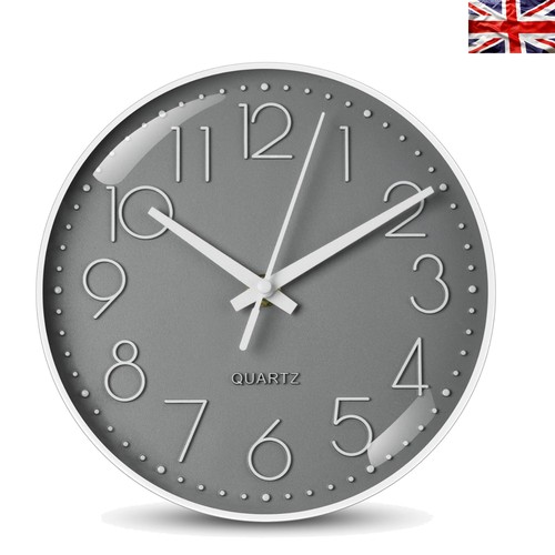 Modern inch round wall clock - modern,