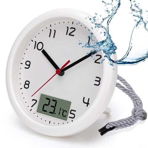 Vivilinen bathroom wall clock - wall,
