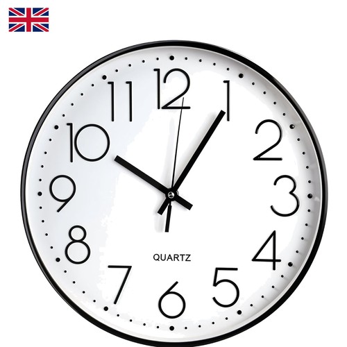 Quiet wall clock - wall,