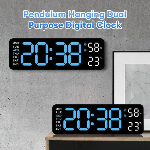 Digital wall clock inch - digital,