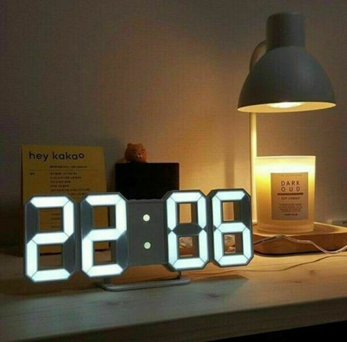 Led digital alarm - 3d,