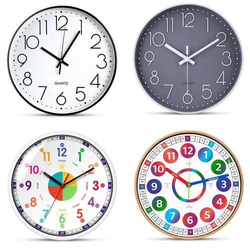 Silent non ticking - 12", wall
