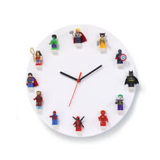 Wall Clock Suitable for Lego