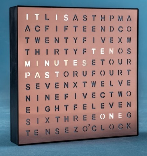 Vibes led word clock - word,