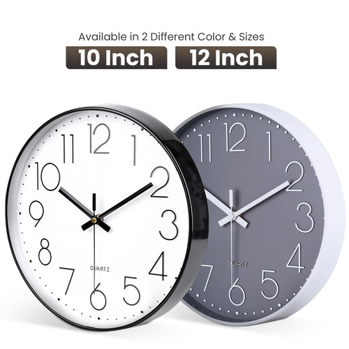 Wall clock silent - clock,