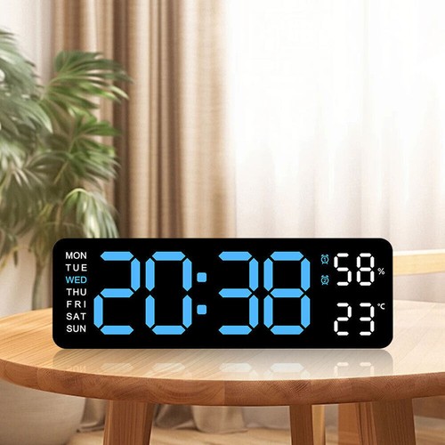 Digital led desk alarm - led, clock