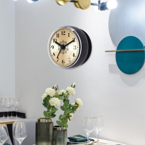 Mini silent round wall clock - round,