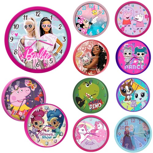 25cm plastic kids wall - kids, clocks