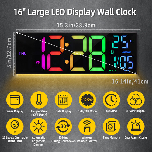 Large jumbo digital led - large,