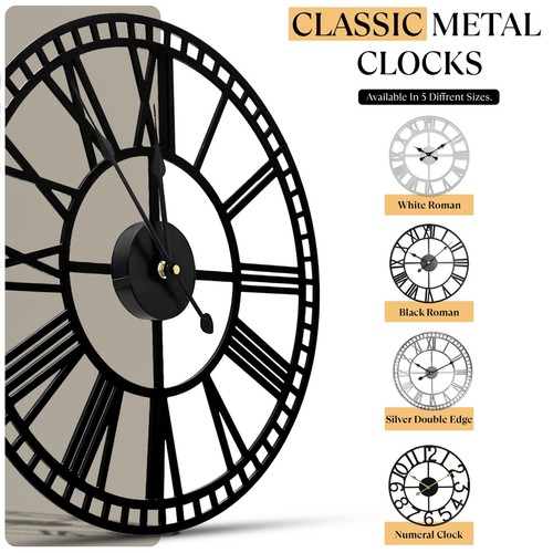 Large roman numeral wall - roman,